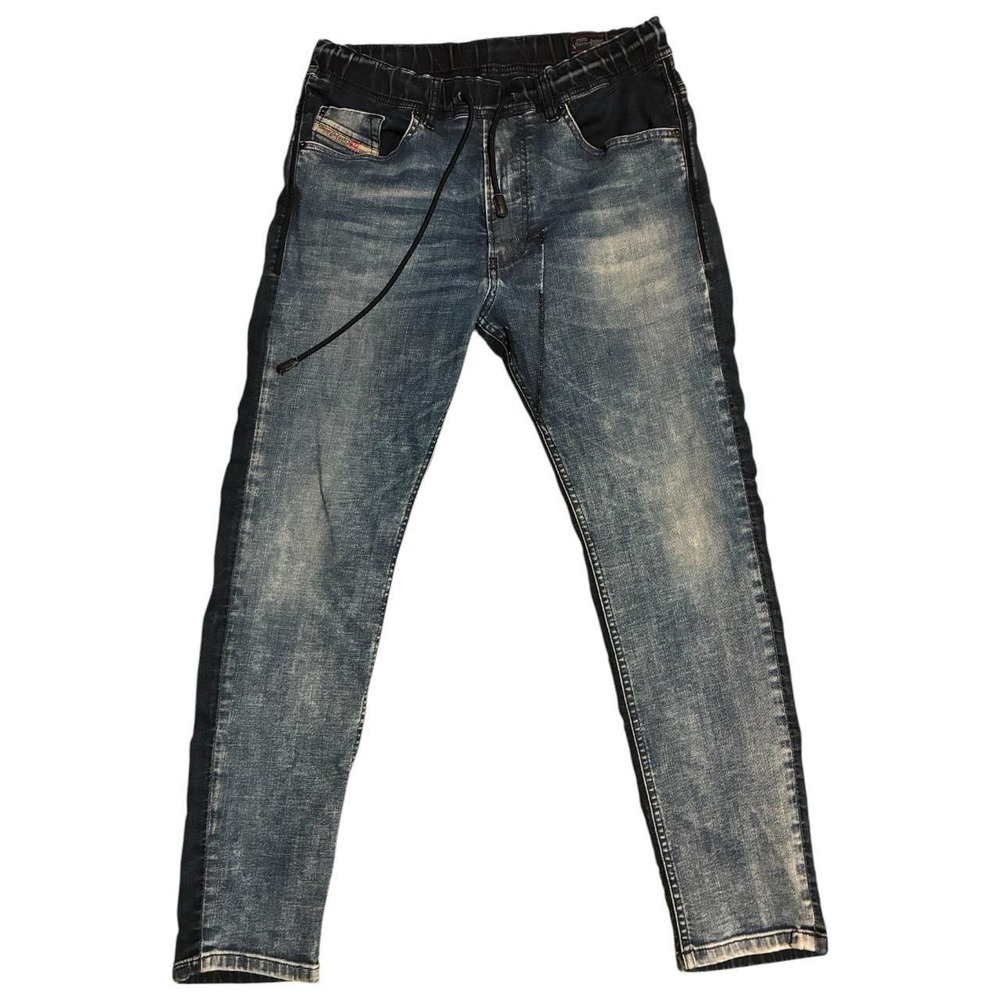 Diesel Narrot JoggJeans Men 30 Distressed Denim Sweatpants Blue Narrot NE
